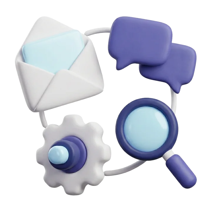 Connected email, conversation, setup, and research tools